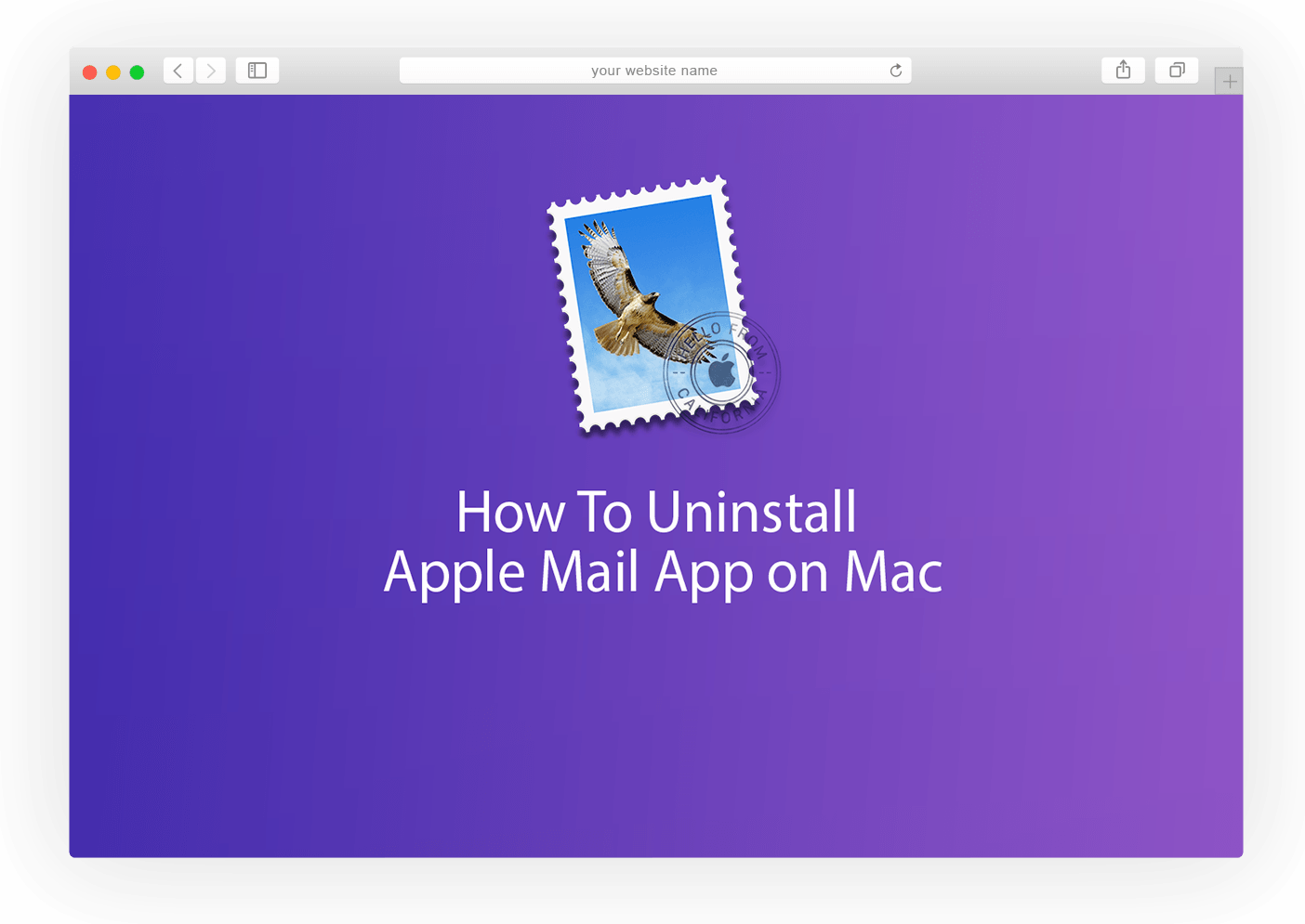 Hwo To Remove Mail App From Mac